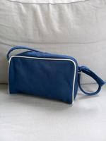 Handtasche Clutch DDR GDR original unbenutzt blau retro vintage Sachsen - Radebeul Vorschau