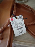 Zara Zehentrenner Flip Flop Leder Sandalen Braun Gr. 37 neu Bochum - Bochum-Wattenscheid Vorschau