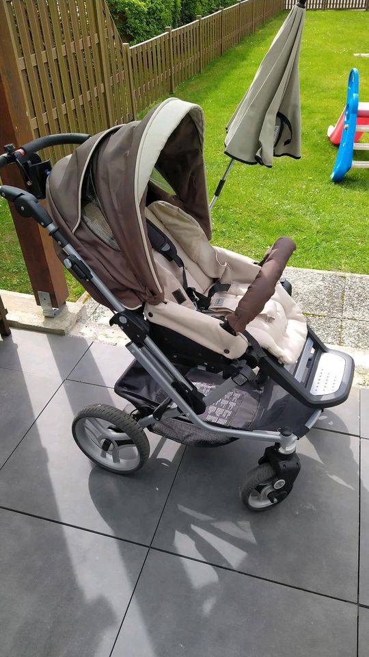 Kinderwagen Teutonia Mistral S in Braun in Lemgo