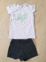 Sommer Set Outfit Größe 104 Mädchen Shorts T-Shirt Baden-Württemberg - Laupheim Vorschau