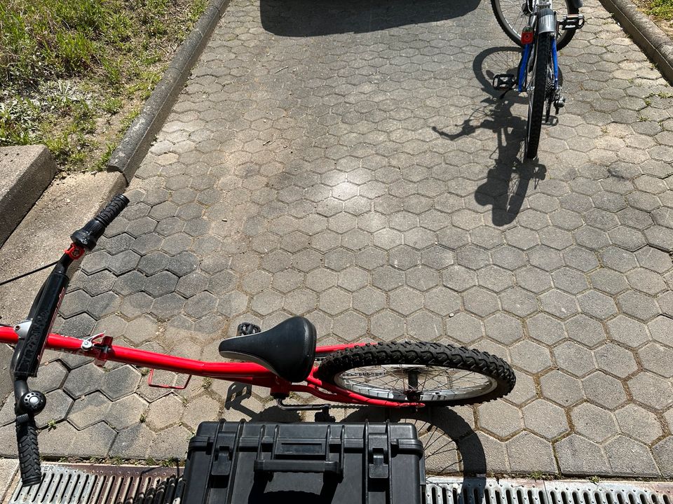 Verkaufe hier ein Kindertandem in Mammelzen