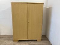 #A DDR Kleiderschrank 2 türig Holz 60er Vintage Kleiderstange Sachsen - Burgstädt Vorschau