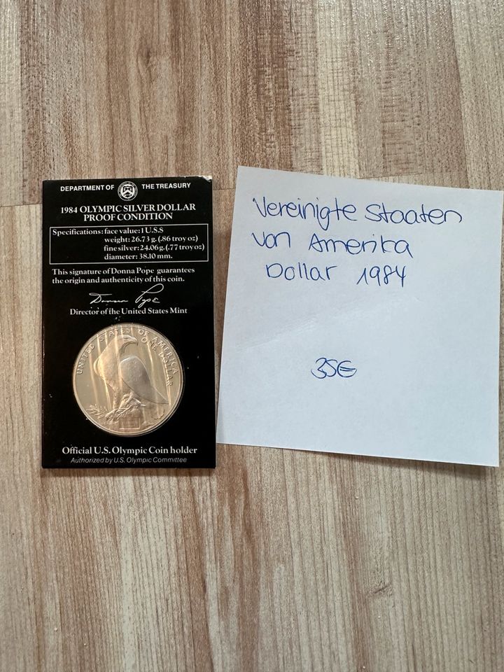 Münze Vereinigte Staaten von Amerika 1 Dollar 1984 in Düren