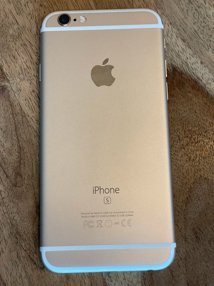 Gepflegtes gebrauchtes iPhone 6s 128GB Roségold (Akku 100%) in Illerkirchberg