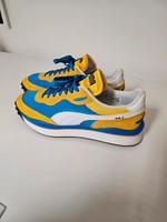 Puma Sneakers Style Rider Stream On Gelb blau. Gr. 44 10.5 Bayern - Speichersdorf Vorschau
