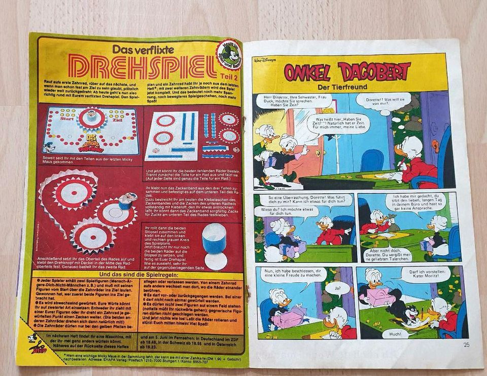 Walt Disney Micky Maus Heft 2.6.1981 Nr. 23 in Rinteln