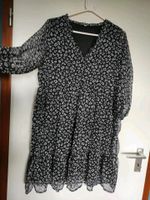 Luftiges Kleid, Tunika Gr. 44 schwarz flieder Dortmund - Mitte Vorschau