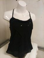 Glitzer Neckholder Top schwarz Hallhuber Größe 38 Hessen - Flörsheim am Main Vorschau