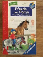 Ravensburger Pferde und Ponys das pfiffige Wissensspiel Sachsen - Malschwitz Vorschau