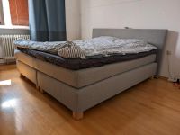 Boxspringbett grau 180x200 cm H2 | Taschenfederkern 1000 Federn Hamburg Barmbek - Hamburg Barmbek-Süd  Vorschau