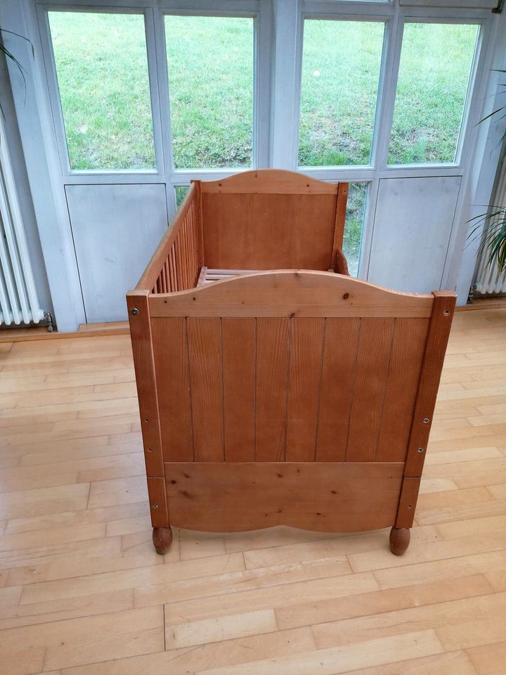 Babybett 2 in 1, Kinderbett, Paidi, Holz in Aichach