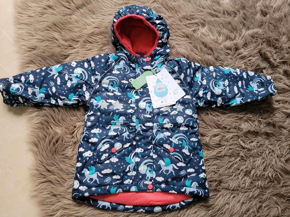 NEU Frugi Gr. 98-104/104-110 Jacke Snuggle Fleece Hose Shirt Shor in Wetschen