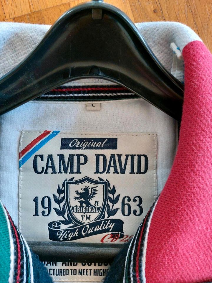 Jacke Sweatjacke Camp David Racing Italy Größe L / XL Top Zustand in Bielefeld