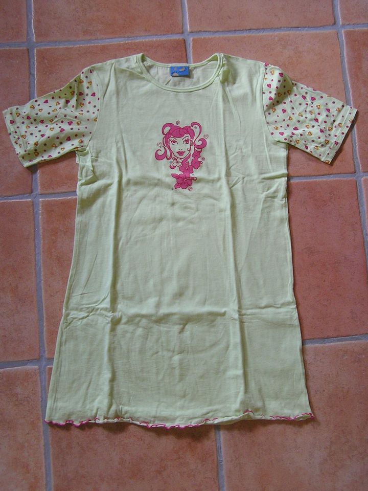 Mädchen Schlafshirt Nachthemd Gr. 164 in Fischbachtal