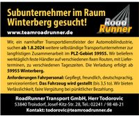 Subunternehmer im Raum 59955 Winterberg gesucht! Nordrhein-Westfalen - Winterberg Vorschau