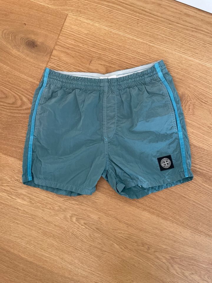 Stone Island ❤️ Badeshorts Shorts Badehose mint blau Gr. 12/152 in Memmingen