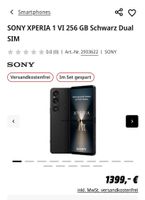 Sony Xperia 1 VI 256GB *Letztes Modell 2024* Neu/Rechnung/Garanti Berlin - Tempelhof Vorschau