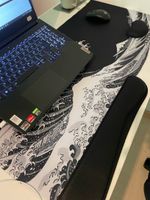 Mousepad 900mm x 400mm mit Wellendesign NEU Niedersachsen - Burgdorf Vorschau