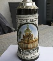 Dresden Zwinger Bierkrug mit Zinndeckel Vintage nie benutzt Baden-Württemberg - Bönnigheim Vorschau