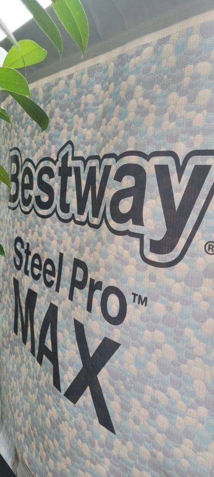 Bestway Pool Steel Pro Max 366x122 cm mit Bestway Sandfilterpumpe in Oftersheim
