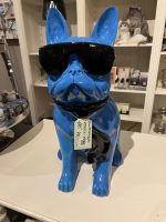 Bulldogge blau Sonnenbrille Figur B-Ware repariert Nordrhein-Westfalen - Enger Vorschau