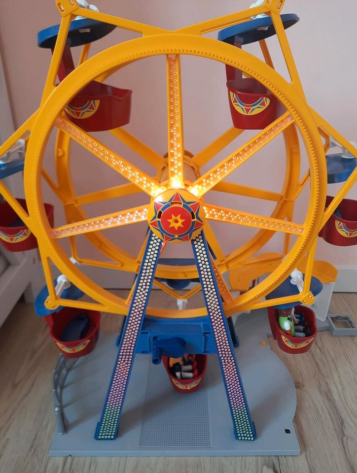 Playmobil Riesenrad mit Beleuchtung und Kurbel in Dorf Mecklenburg