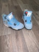 Jordan 4 Retro hellblau Hamburg-Mitte - Hamburg Horn Vorschau