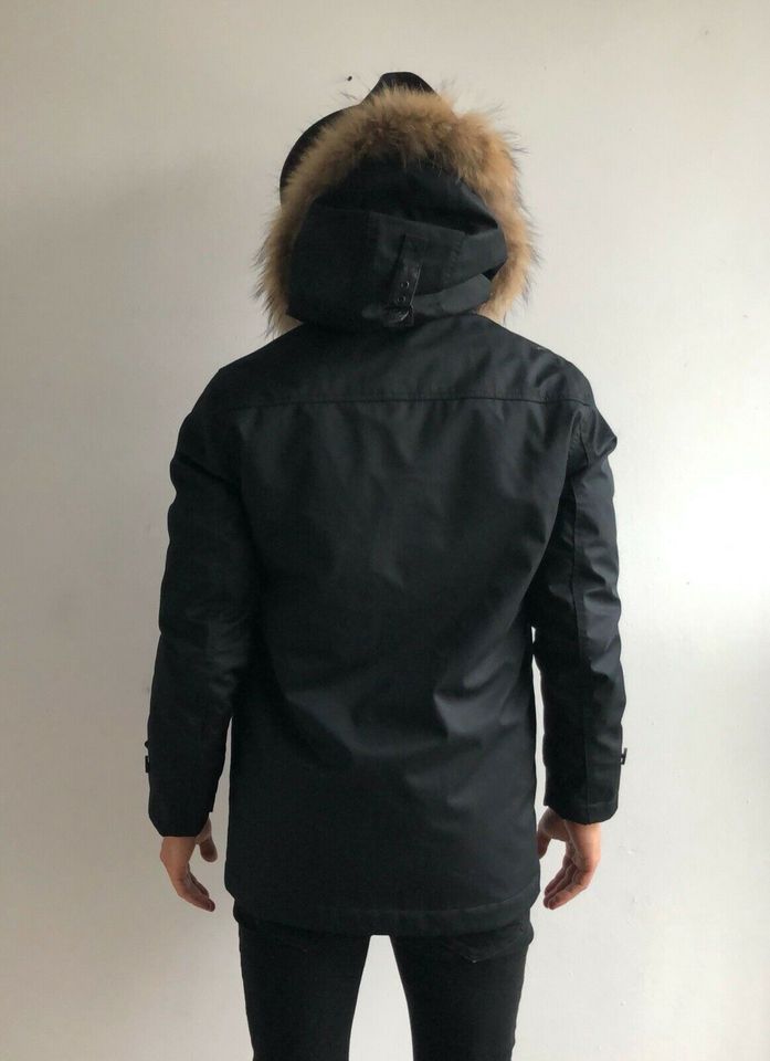 Neu Minimum Winterjacke Parka LAKE Gr. S L XL Schwarz 250€ tigha in Aachen