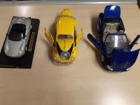 3 Modellautos aus Metall 1:18 VW Käfer, Jaguar, Porsche O113 Bayern - Frontenhausen Vorschau