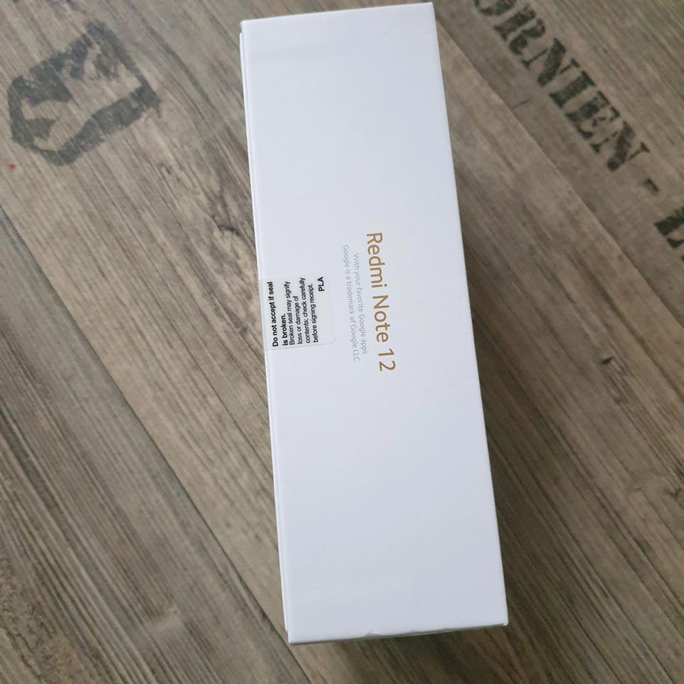 Xiaomi Redmi Note 12 Ongx Gray 128GB Neu Versiegelt. in Stuttgart