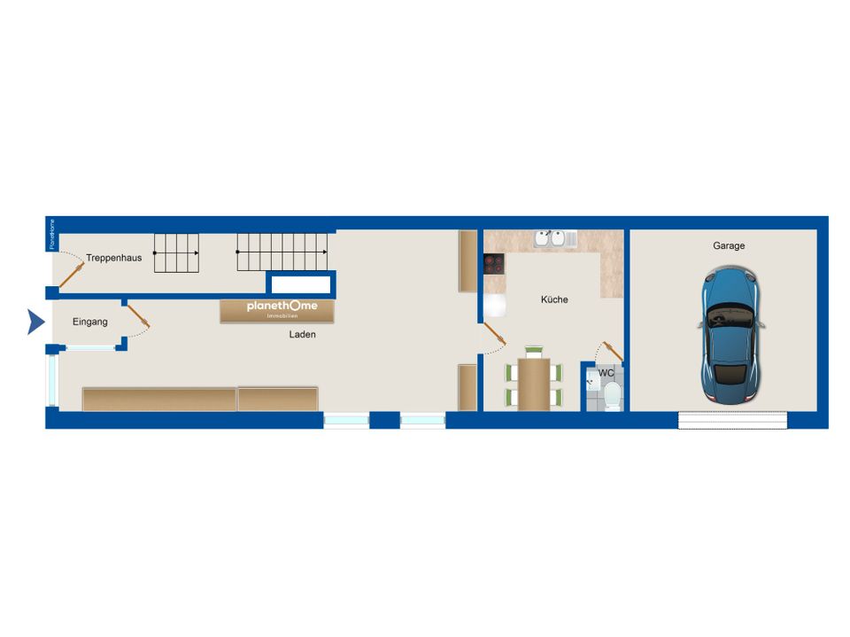 Kapitalanlage im Rendsburger Zentrum - vollvermietetes Wohn- und Geschäftshaus mit fünf Einheiten in Rendsburg