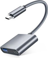 USB-C OTG Adapter 60W PD Ladeanschluss USB C -> USB C + USB A 3.0 Baden-Württemberg - Mannheim Vorschau