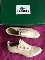 Lacoste Sneaker, Gr 39, Beige, Echtleder Neu Sachsen-Anhalt - Naumburg (Saale) Vorschau
