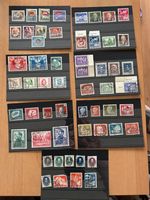 Sammlung Briefmarken Anfangsjahre DDR auf Steckkarten. Duisburg - Duisburg-Süd Vorschau