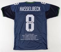 NFL Football Trikot Jersey Seattle Seahawks Hasselbeck Autogramm Rheinland-Pfalz - Unkel Vorschau