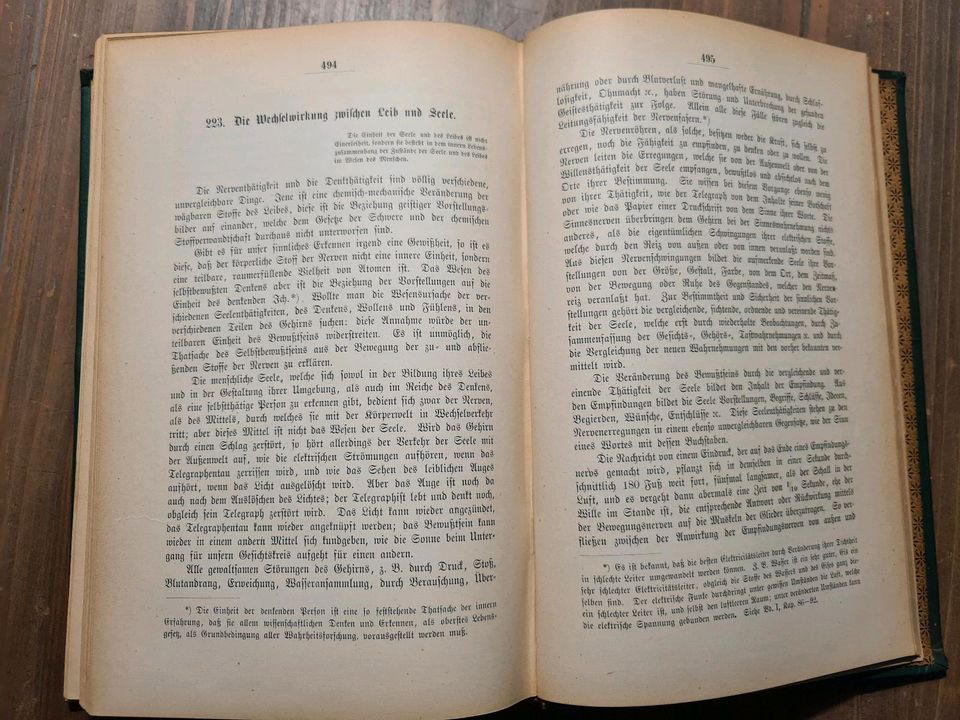 KOSMOS, BIBEL DER NATUR  Böhner  / Band 1 & 2 / 1882 in Camburg