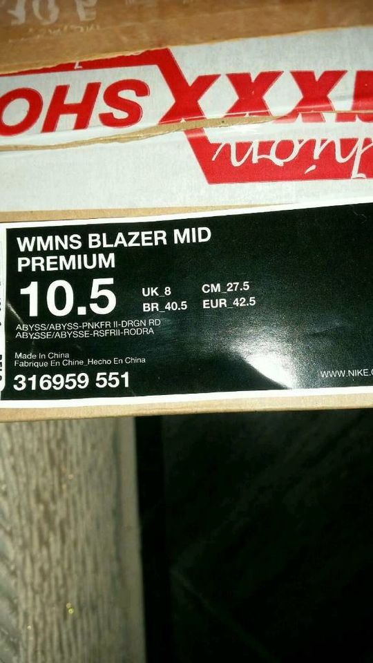 Nike Blazer Mid 77 Gr.42.5 in Wuppertal