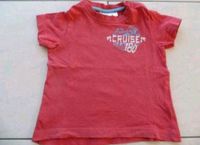 schönes rotes Baby Kinder T-Shirt mit Aufschrift Größe 74/80 Köln - Rath-Heumar Vorschau