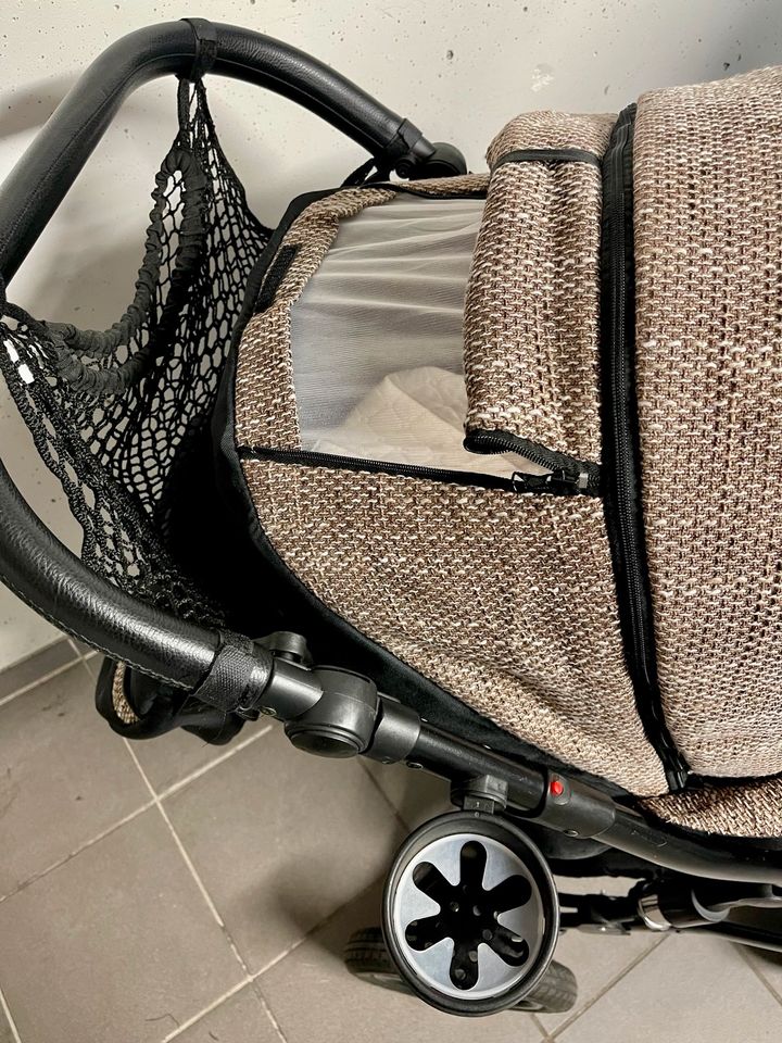 Springer 3 in 1 Kinderwagen, Babyschale, Isofix, Babywanne, Buggy in Ichtershausen