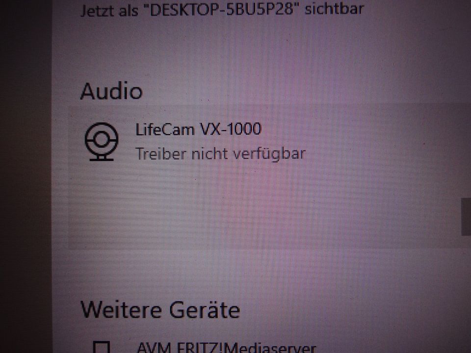 Zubehör MICROSOFT LiveCam VX-1000 WEBCAM Computer Tablet NotebooK in Rodenbach