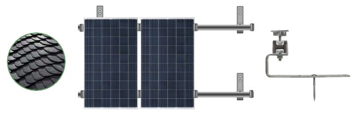 Sommer SPEZIAL 800 Watt mini SolarkraftWERM mSKW1041620SM mit Solis 1,0 kW & 4x Modul 405 Wp ALL BLACK mit 600 / 800 Wattbegrenzung in Dannenwalde (Gumtow)