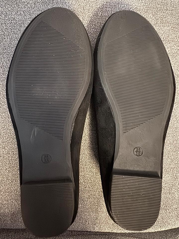 Esmara Ballerinas in schwarz, Größe 36 - wenig getragen in Neuruppin