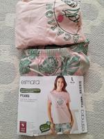 Esmara Pyjama Schlafanzug Set Shorts L 44 Findorff - Weidedamm Vorschau