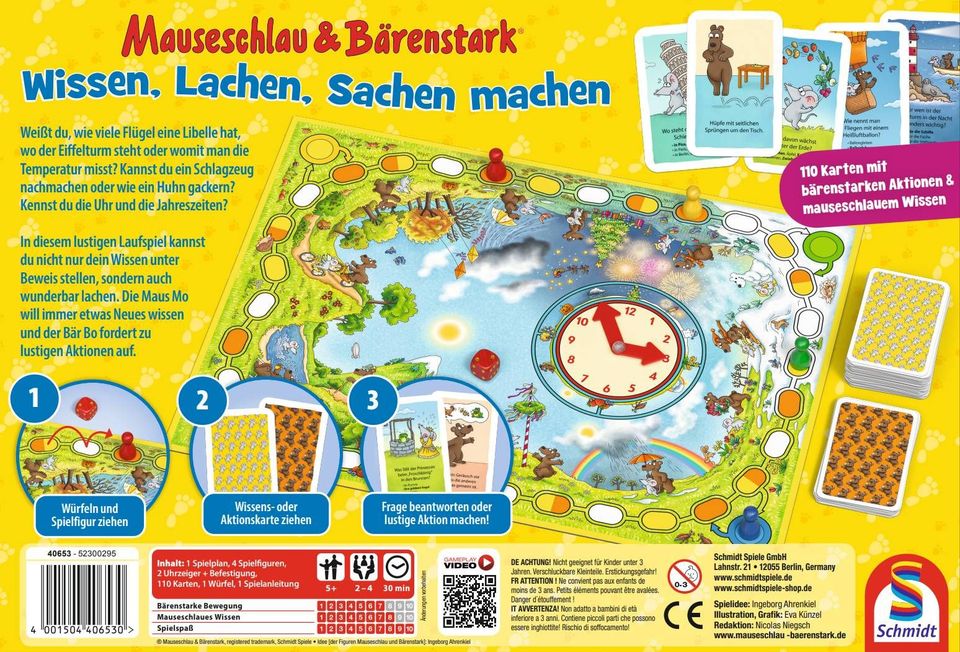 Mauseschlau & Bärenstark Wissen, Lachen, Sachen machen 40653 in Salgen