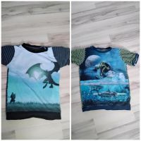 T-shirt handmade 140 134 dino Drache Niedersachsen - Uetze Vorschau