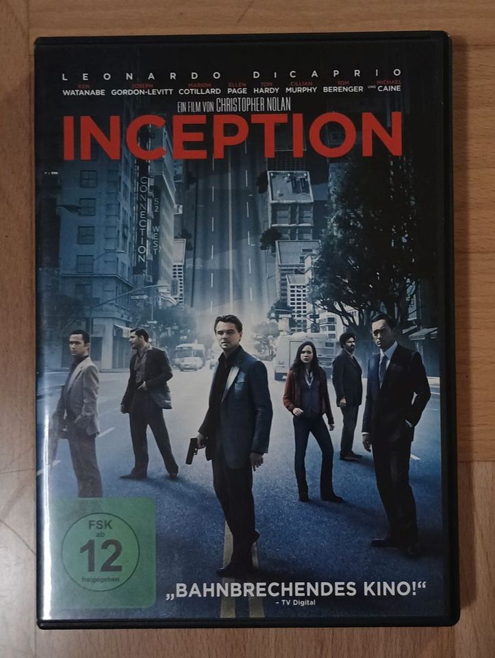 DVD: Inception | Leonardo DiCaprio in Iserlohn
