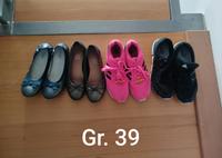 Verschiedene Sommer Schuhe Damen Gr. 39 Ballerinas Adidas Sneaker Bayern - Augsburg Vorschau