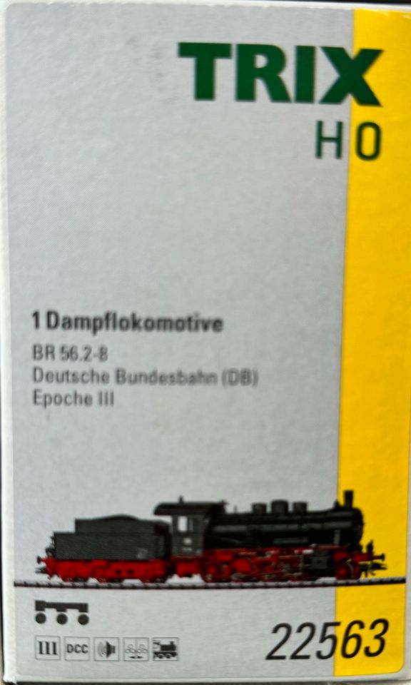 Trix H0 22563 Dampflok BR 56 362 DB DC Dampf Digital Sound DCC in Bottrop