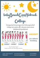 Collage von BabybauchGipsAbdrücken Baden-Württemberg - Wehr Vorschau