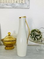 Alt Porzellan Vase Henkelvase Blumenvase Elfenbein Goldrand 19€* Hessen - Buseck Vorschau